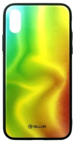 Tellur Telefono dėklas iPhone XS su stikline nugarėle
