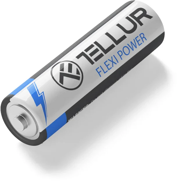Tellur Flexi Power baterijos, super šarminės, AA LR6, 1,5 V, 2 vnt./rinkinyje