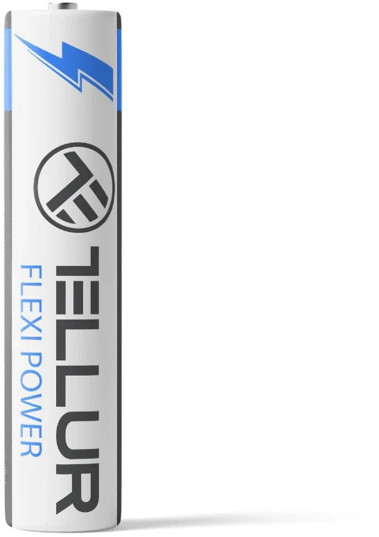 Tellur Flexi Power baterijos, super šarminės, AAA LR03, 1,5 V, 2 vnt./rinkinyje