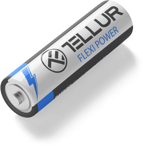 Tellur Flexi Power battery, Super Alkaline, AA LR6, 1.5V, 4 pcs/set