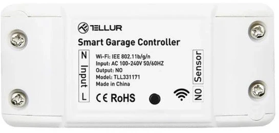 „Tellur“ WiFi garažo vartų valdymo rinkinys, baltas