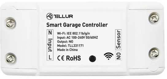 „Tellur“ WiFi garažo vartų valdymo rinkinys, baltas