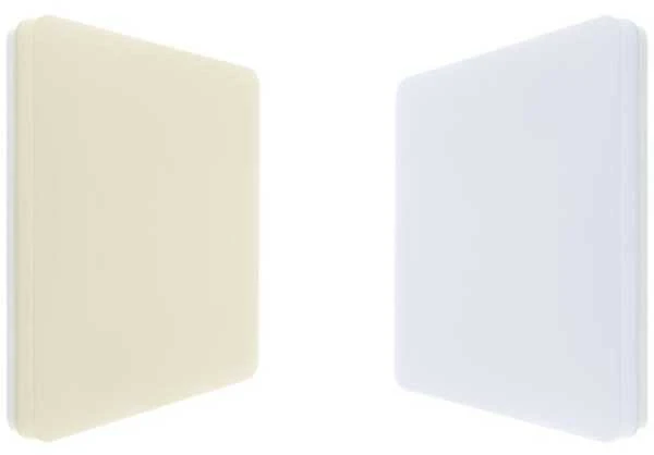 „Tellur WiFi“ LED lubinis šviestuvas, 24 W, baltas/šiltas, reguliuojamo ryškumo, kvadratinis, baltas