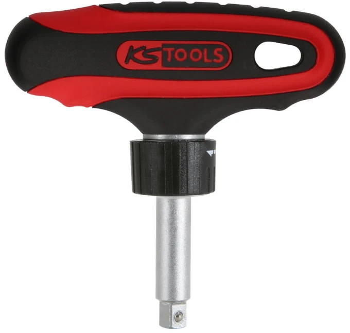 Terkšlė su T formos rankena 1/4´´, KS Tools