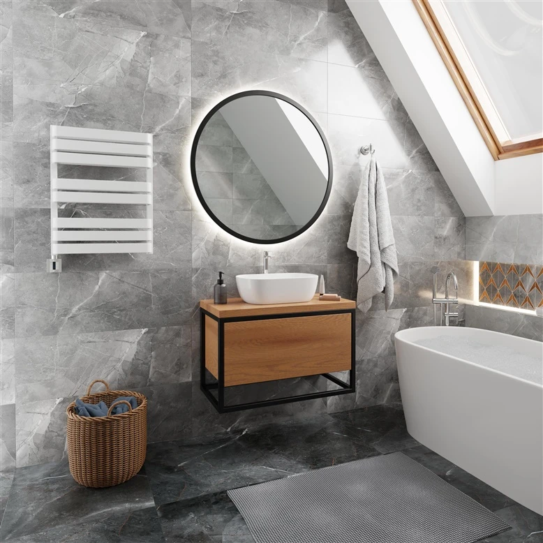 Terma Elektrinis rankšluosčių džiovintuvas WARP T BOLD 50 x 65.5cm