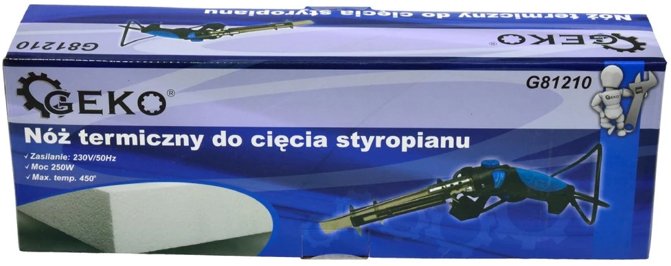 Pjovimo karštas peilis polistirenui GEKO G81210