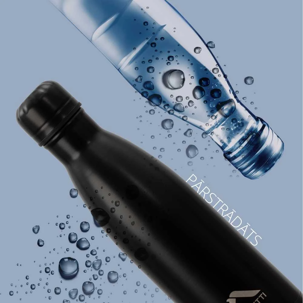 Domoletti WATER BOTTLE DOMOLETTI RH503-500 BLK MAT