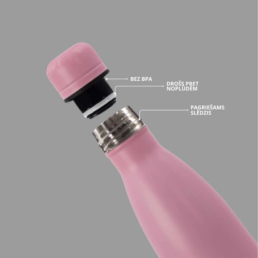 Domoletti WATER BOTTLE DOMOLETTI RH503-500 Rožinis