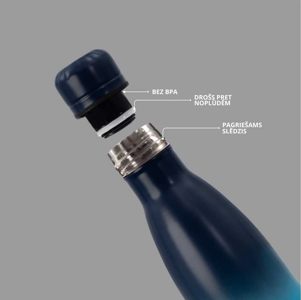 Termo gertuvė Domoletti, mėlyna, 0.5 l