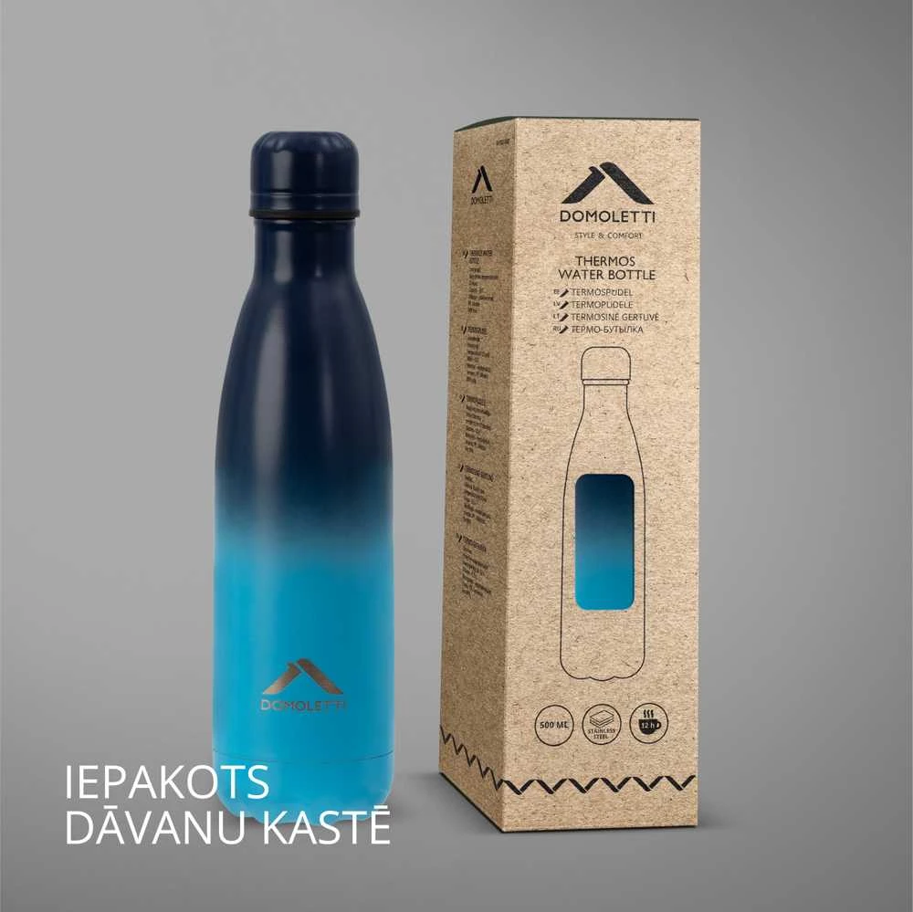Termo gertuvė Domoletti, mėlyna, 0.5 l