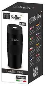 Termosinis puodelis Bollire BR-3501, 360 ml