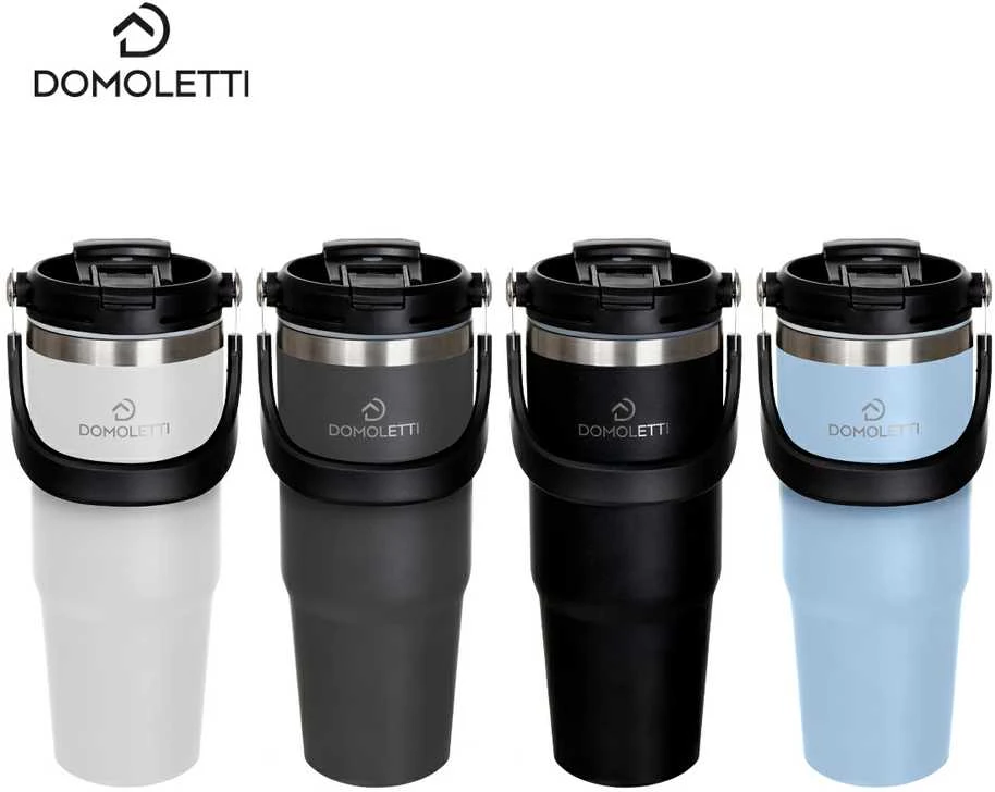 Termopuodelis Domoletti TRRH009, 0.89 l, pilkas
