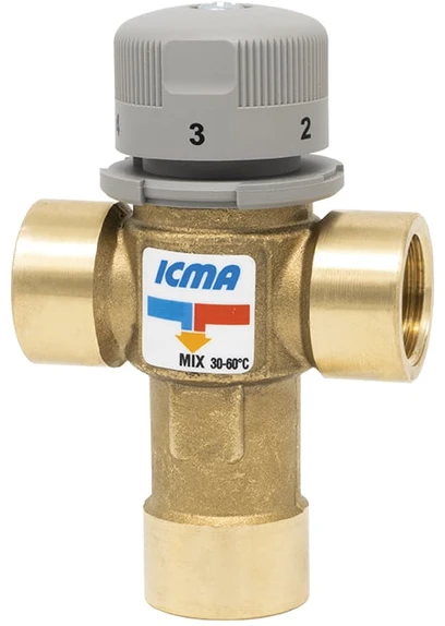 Termoreguliatorius ICMA 90149AF05, termostatinis, 1 colis - vidinis sriegis