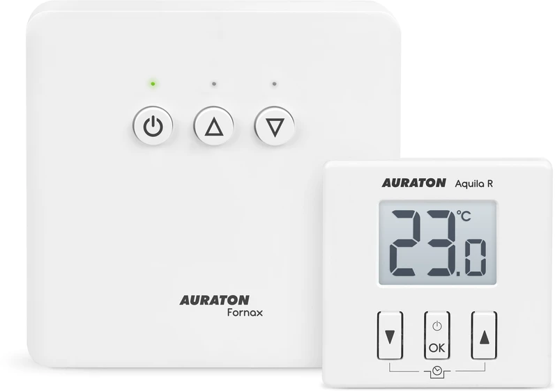 AURATON Aquila SET (AURATON 200 RT) belaidis termoreguliatorius su šildymo prietaiso valdikliu (komplektas)