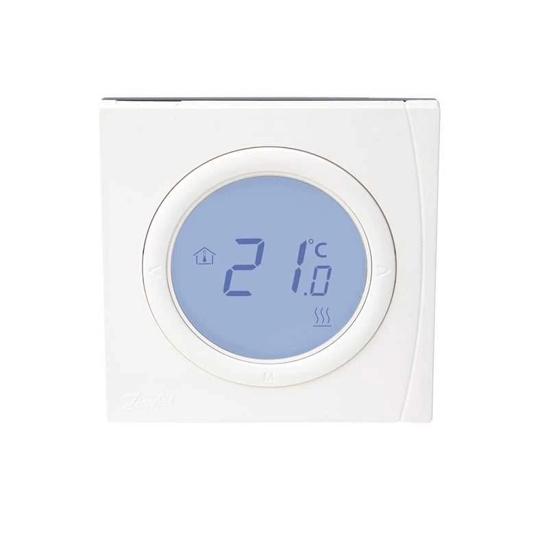 Termostatas Danfoss, įmontuojamas į sieną, baltas, 1,6 cm, 5–35 °C