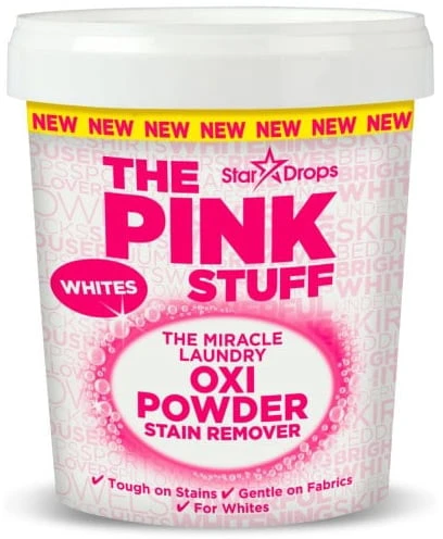The Pink Stuff Skalbinių dėmių šalinimo milteliai baltiesiems rūbams 1 kg.