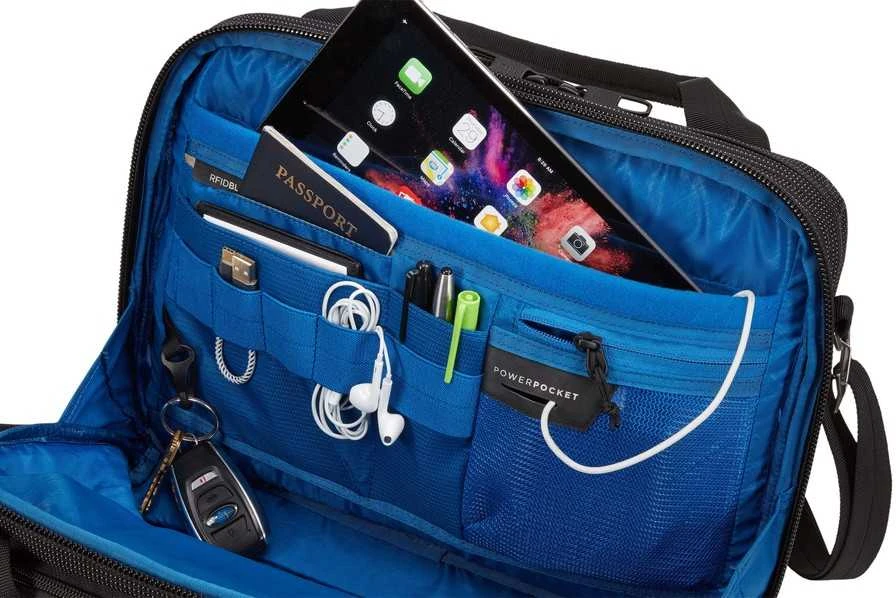 Thule | C2LB-113 | Crossover 2 | Tinka iki 13.3 " | Messenger - Briefcase | Juodas | Shoulder strap