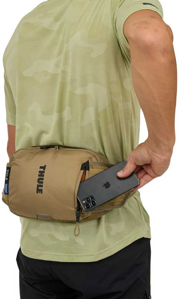 Thule Rail hip pack 2L, Faded khaki | Thule