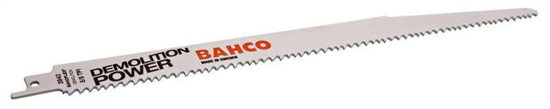 Bahco Tiesinio pjūklo geležtės Sandflex Bi-Metal 228mm*1,6mm DSL 5/8TPI, medžiui ir metalui su vinimis 2vnt