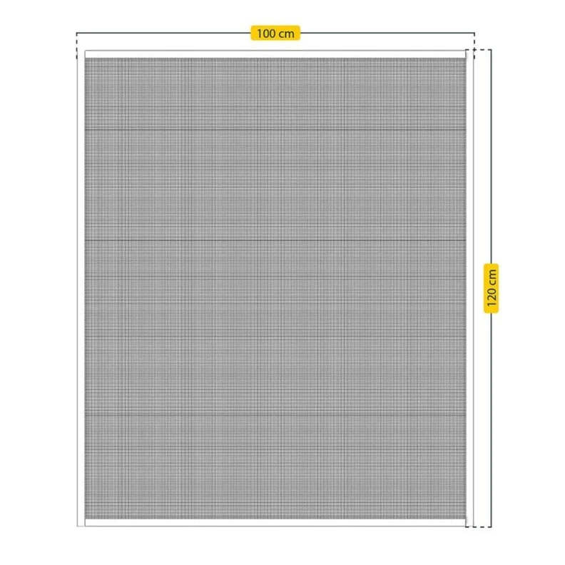 Tinklelis nuo uodų Schellenberg 117 cm Stiklo pluoštas (100 x 120 cm)
