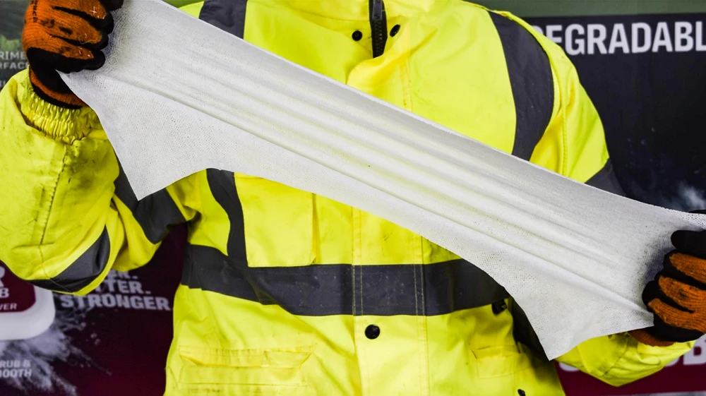 Servetėlės Ultragrime POWER SCRUB, 80vnt.