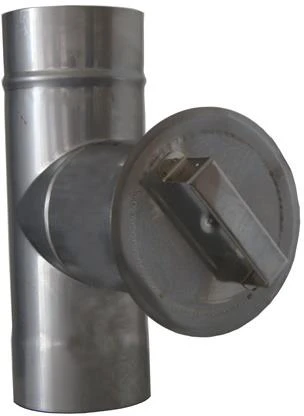 Tīrīšanas ierīce dūmvadiem ar apaļu atveri Wadex, 120 mm