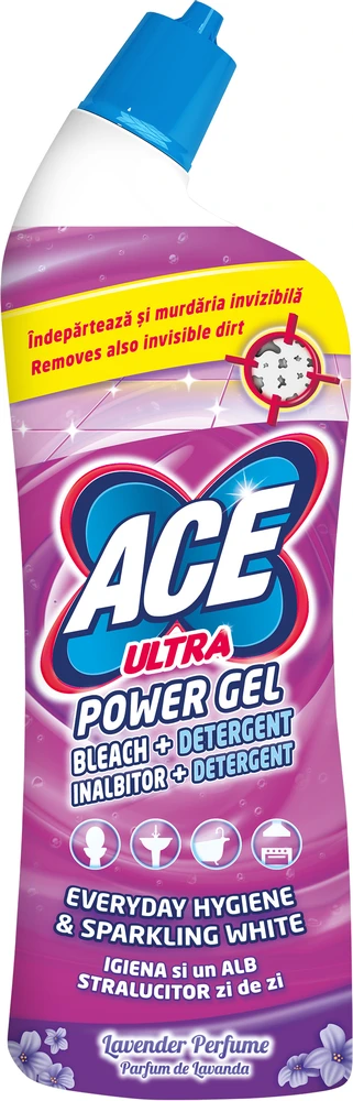 Tualeto valiklis ACE ULTRA POWER GEL FRESH EFFECT, 750 ml, gaivaus aromato