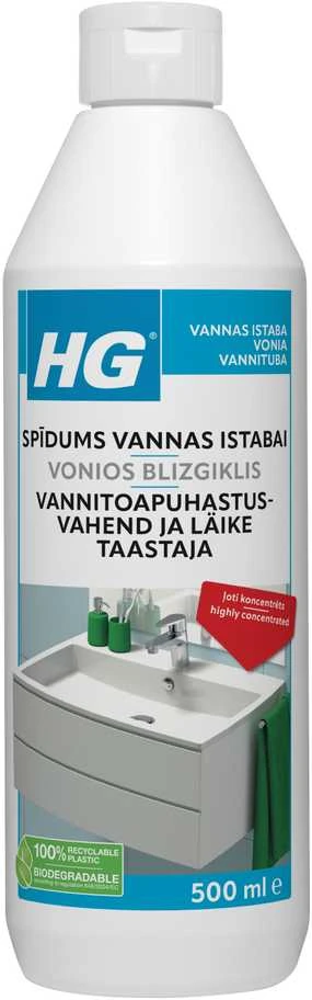 HG līdzeklis vannas istabai Bath Shine 0,5