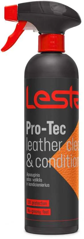 LESTA Pro-Tec Leather Cleaner&Conditioner, odos valiklis-kondicionierius, 500 ml