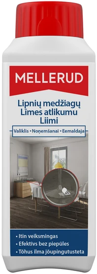 Lipnių medžiagų valiklis MELLERUD, 0,25 l
