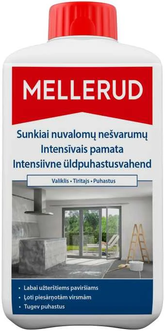 Sunkiai nuvalomų nešvarumų valiklis MELLERUD, 1 l