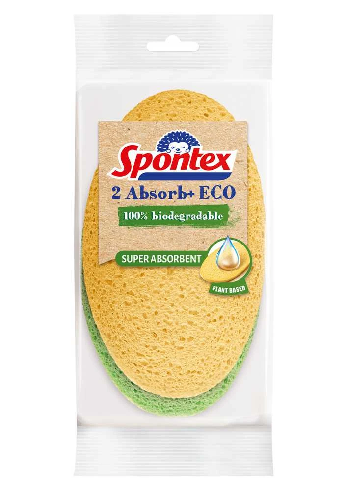 Universalios kempinės Spontex absorb+eco, 2 vnt.