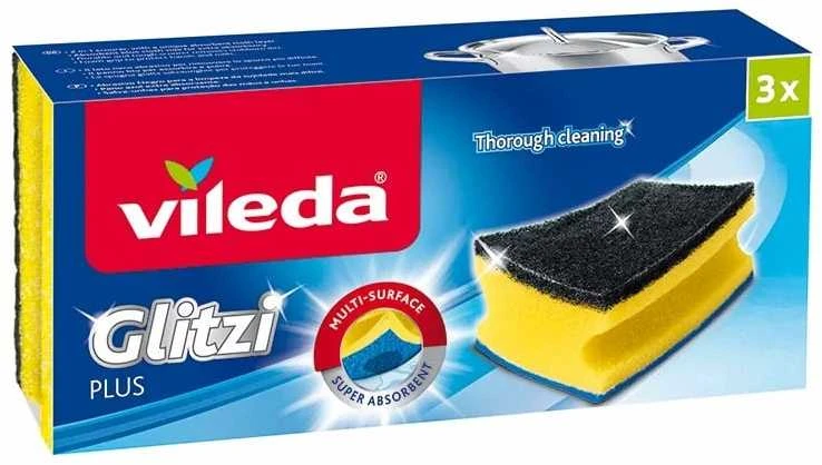Kempinė Vileda Glitzi Plus, 3 vnt.