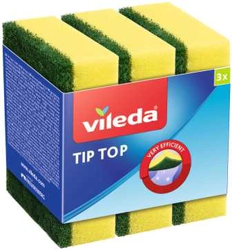 VILEDA Tip Top universalios kempinės kasdieniam valymui, 3 vnt.