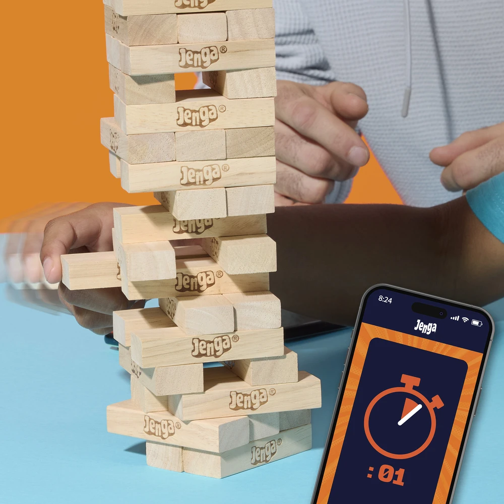 Žaidimas bokštas Jenga Hasbro G1499, LT