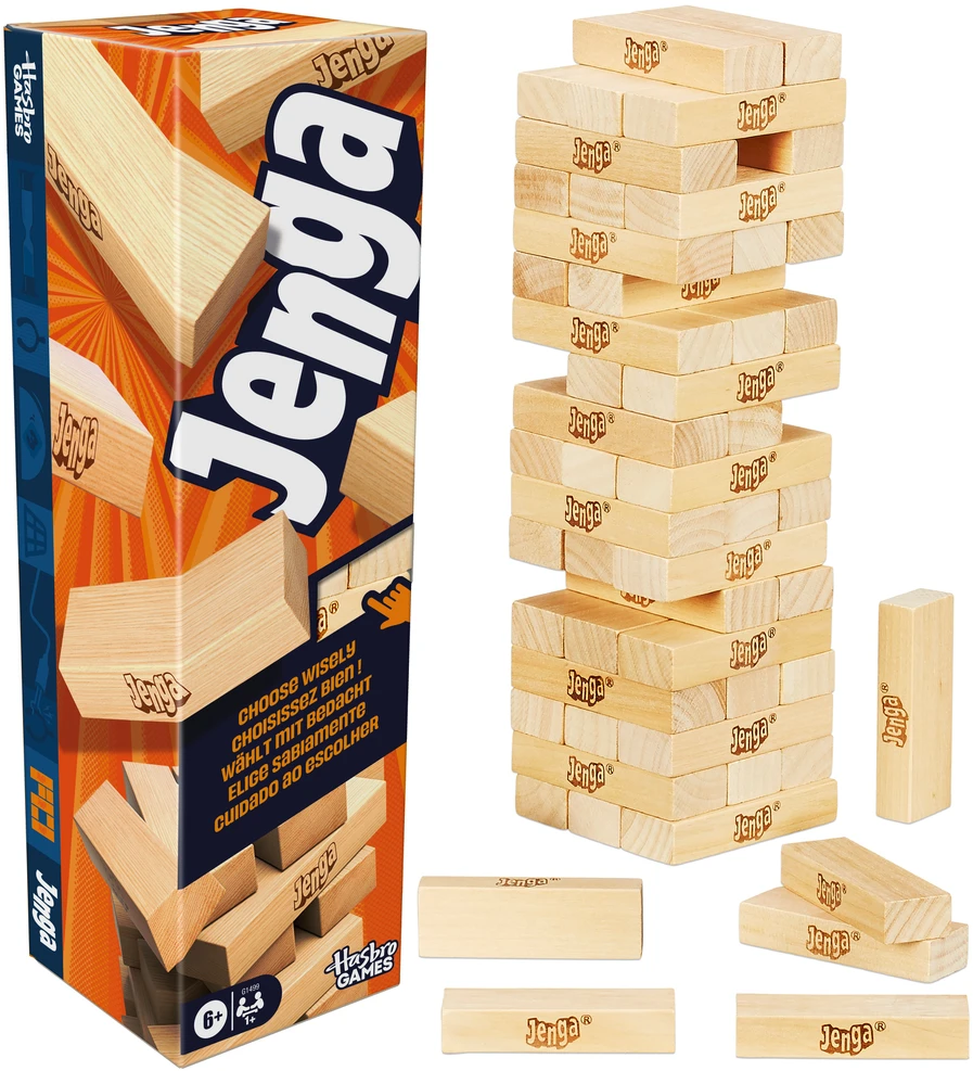 Žaidimas bokštas Jenga Hasbro G1499, LT