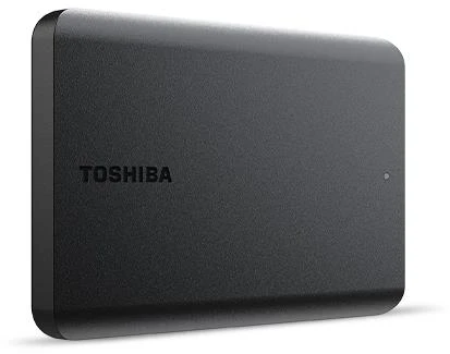 Toshiba Išorinis kietasis diskas Canvio Basics Excl (2.5" 1TB, USB3.2 Gen 1, Juodas)