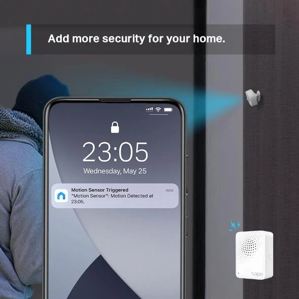 TP-LINK išmanusis judesio jutiklis „Tapo T100“ (TAPO T100)