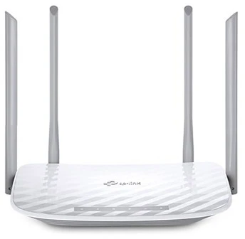 TP-Link Maršrutizatorius | Archer C50 | 802.11ac | 300+867 Mbit/s | 10/100 Mbit/s | Ethernet LAN (RJ-45) jungtys 4 | Mesh Support No | MU-MiMO No | No mobile broadband | Antenna type 2xExternal