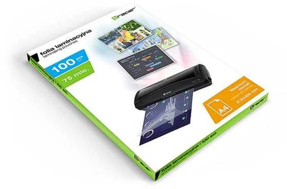 TRACER TRANIS46463 Laminavimo folija 75 mic 100 vnt A4