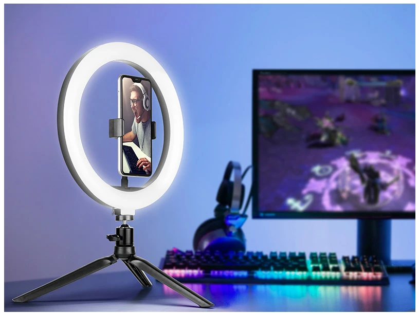 TRACER RING 26cm mini tripod ring lamp