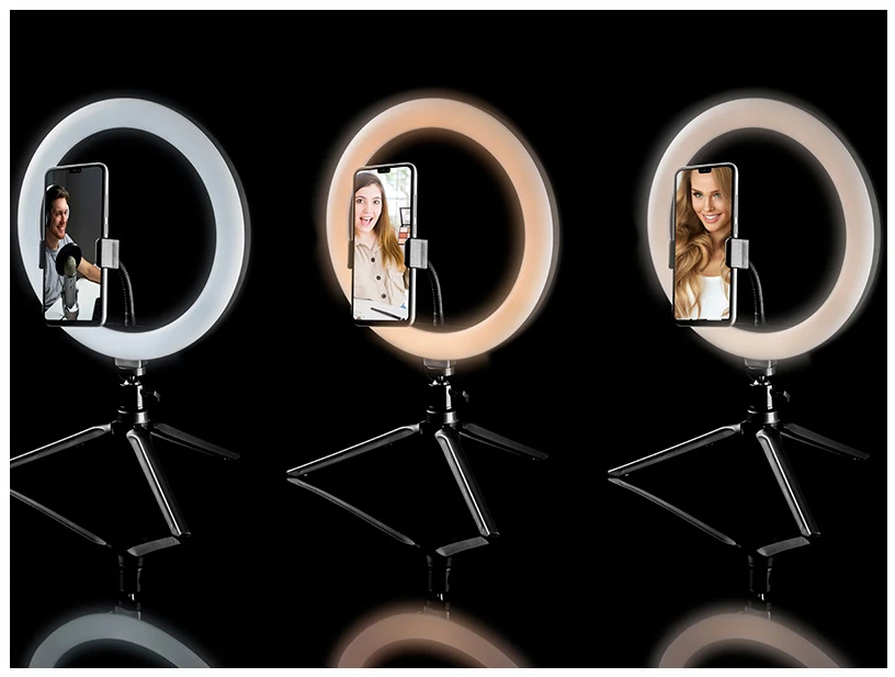 TRACER RING 26cm mini tripod ring lamp