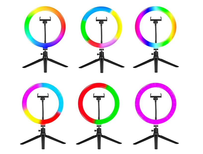 TRACER RING 26cm RGB mini tripod ring lamp