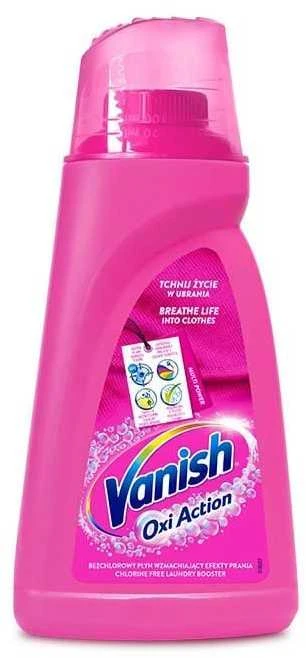 Dėmių šalinimo gelis VANISH OXI ACTION Rožinė, 1L