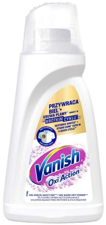 Dėmių valiklis VANISH OXI ACTION Baltas, 1 l