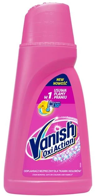 Dėmių valiklis VANISH OXI ACTION COLOR, 1 l
