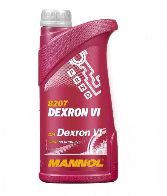 Automatinių pavarų dėžių alyva Mannol ATF Dexron VI, 1 l