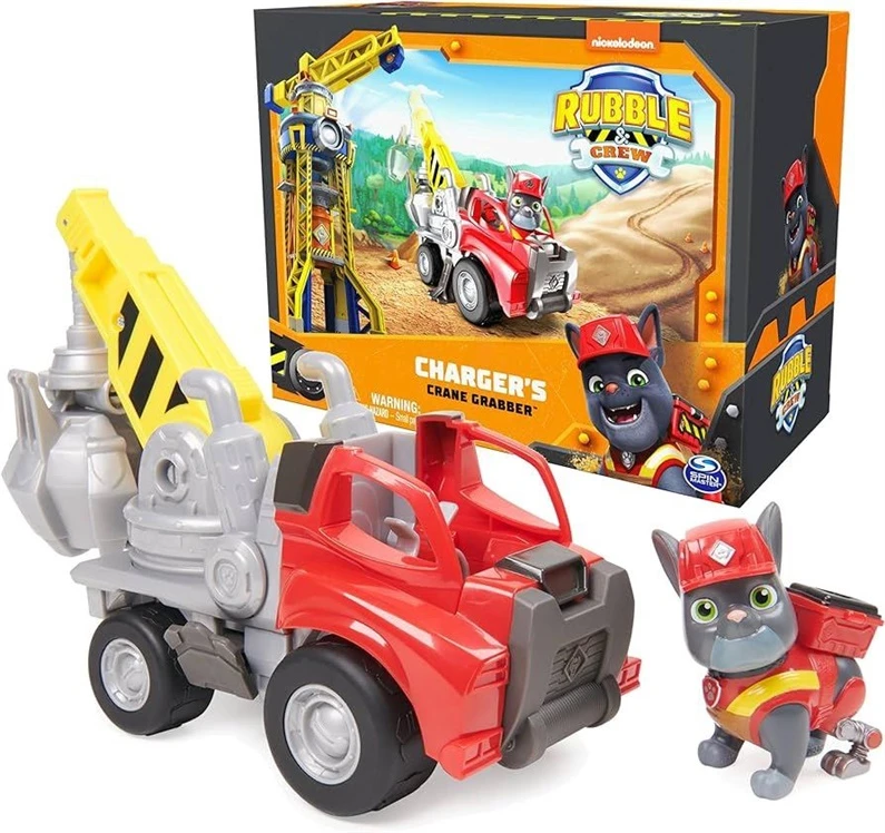 Žaislinė mašinėlė Spin Master Paw Patrol Rubble & Crew 6066726