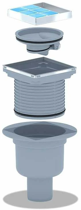 Trapas Ani Plast, 20 - 74.5 mm x 103 mm, 100 mm