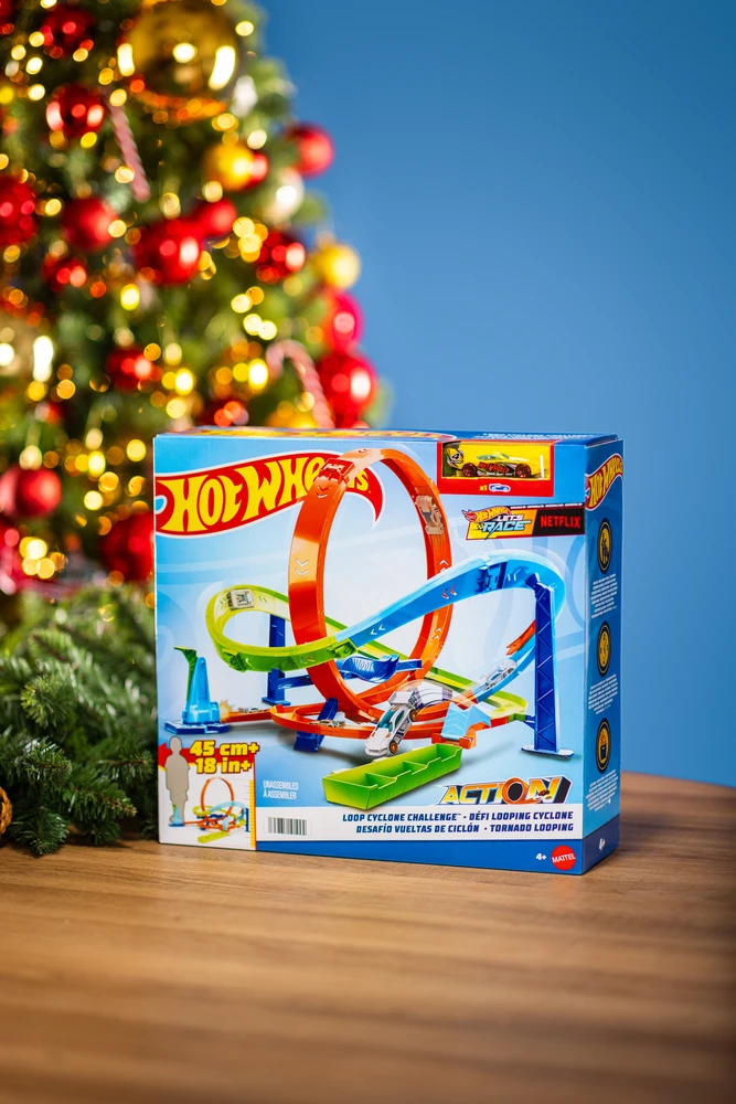 Žaislinė trasa Hot Wheels Mattel HW „Ekstremalios kilpos“